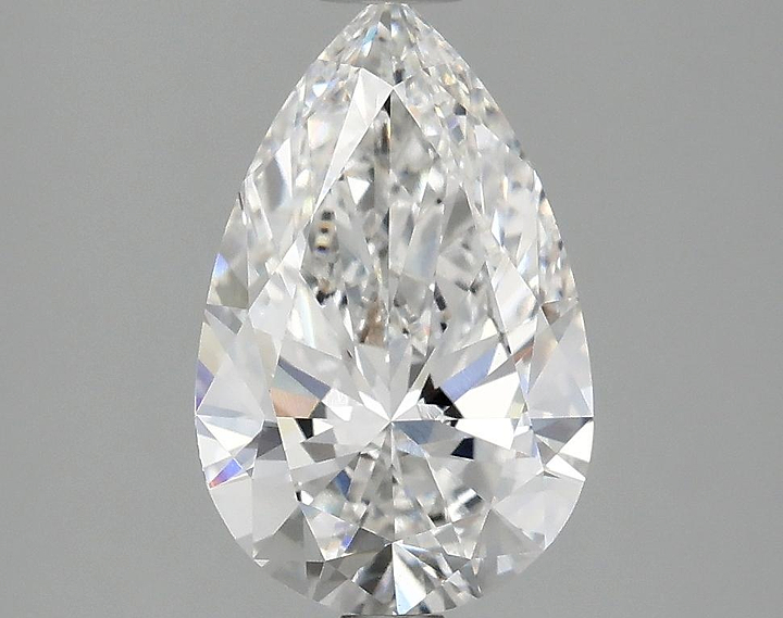 1.97 Carat Pear Shaped Ideal Cut VVS2 IGI Certified Lab Grown Diamond