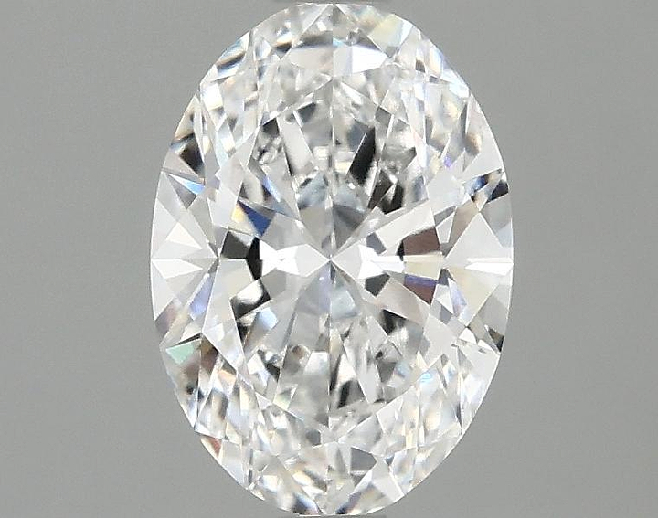 1.35 Carat Oval Shaped Ideal Cut VVS2 IGI Certified Lab Grown Diamond