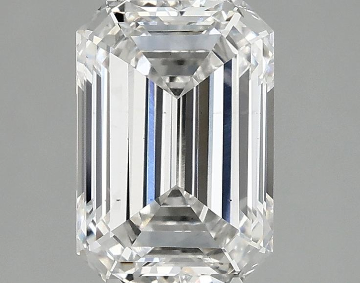 2.02 Carat Emerald Shaped Ideal Cut VS2 IGI Certified Lab Grown Diamond