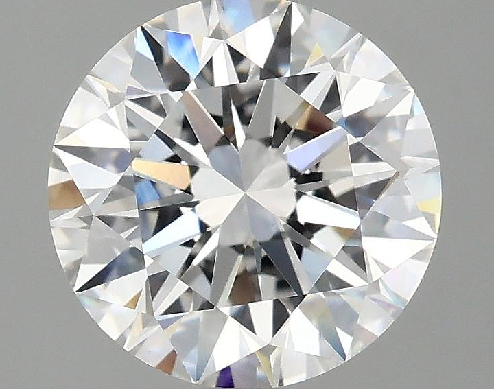 2.55 Carat Round Shaped Excellent Cut VVS2 IGI Certified Lab Grown Diamond