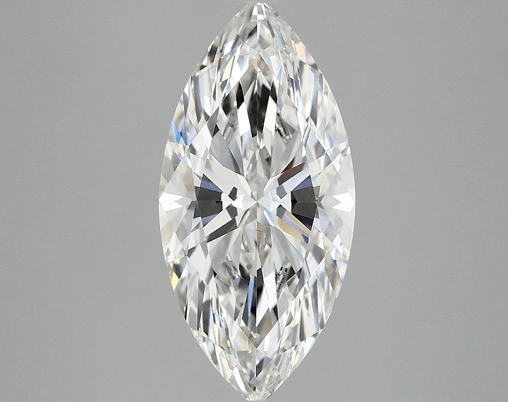 3.0 Carat Marquise Shaped Excellent Cut VVS2 IGI Certified Lab Grown Diamond