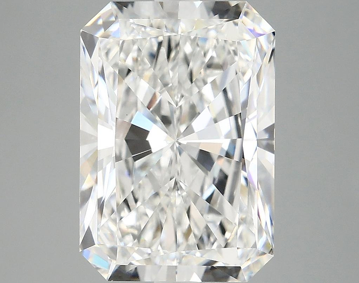 4.95 Carat Radiant Shaped Ideal Cut VVS2 IGI Certified Lab Grown Diamond