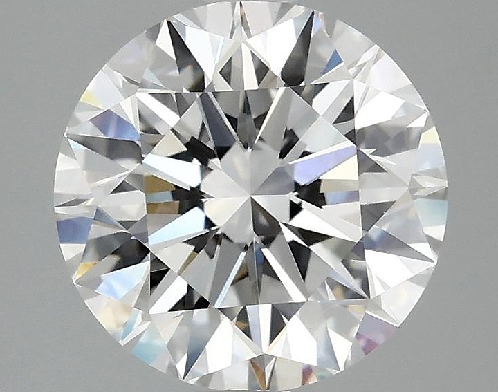2.52 Carat Round Shaped Excellent Cut VVS2 IGI Certified Lab Grown Diamond
