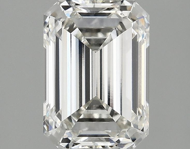 2.09 Carat Emerald Shaped Ideal Cut VS2 IGI Certified Lab Grown Diamond