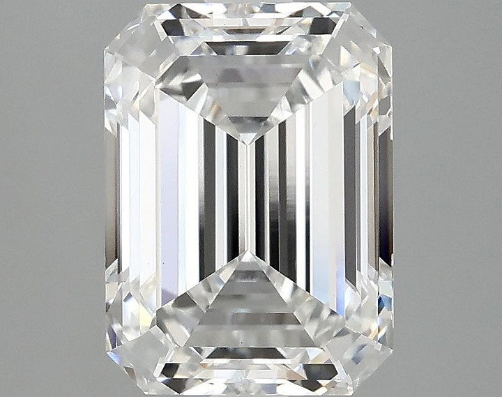 2.87 Carat Emerald Shaped Excellent Cut VS1 IGI Certified Lab Grown Diamond