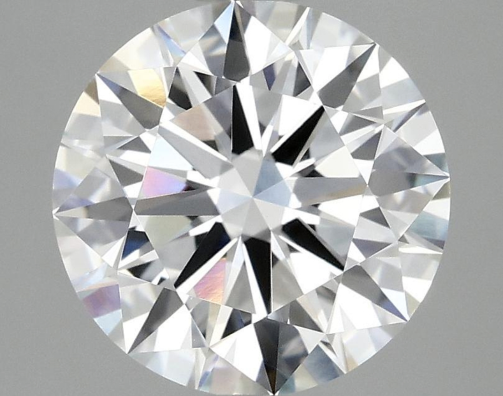 3.09 Carat Round Shaped Ideal Cut VVS2 IGI Certified Lab Grown Diamond