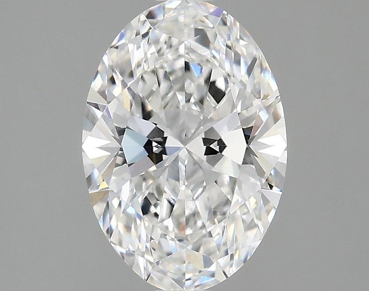 1.58 Carat Oval Shaped Ideal Cut VVS2 IGI Certified Lab Grown Diamond