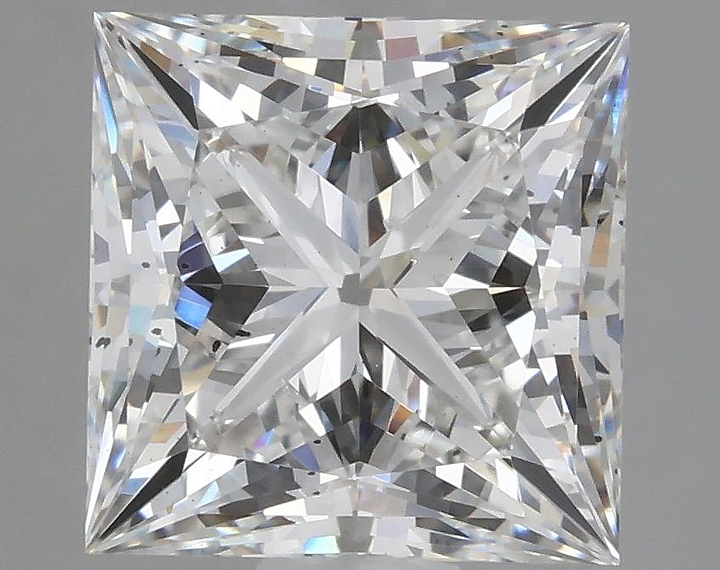 2.22 Carat Princess Shaped Ideal Cut SI1 IGI Certified Lab Grown Diamond
