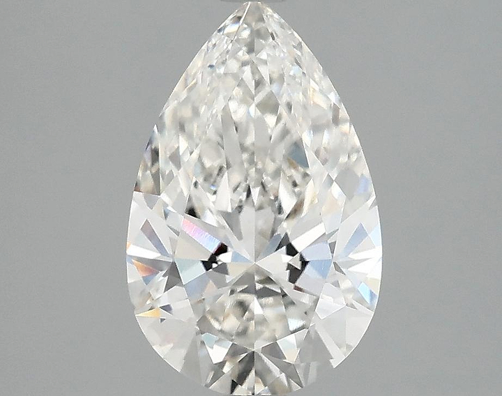 2.08 Carat Pear Shaped Ideal Cut VVS2 IGI Certified Lab Grown Diamond