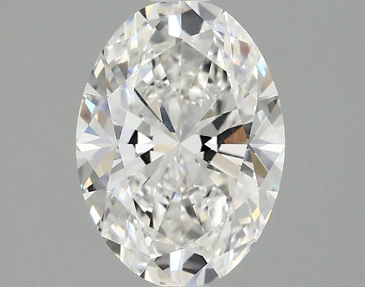 1.63 Carat Oval Shaped Ideal Cut VVS2 IGI Certified Lab Grown Diamond