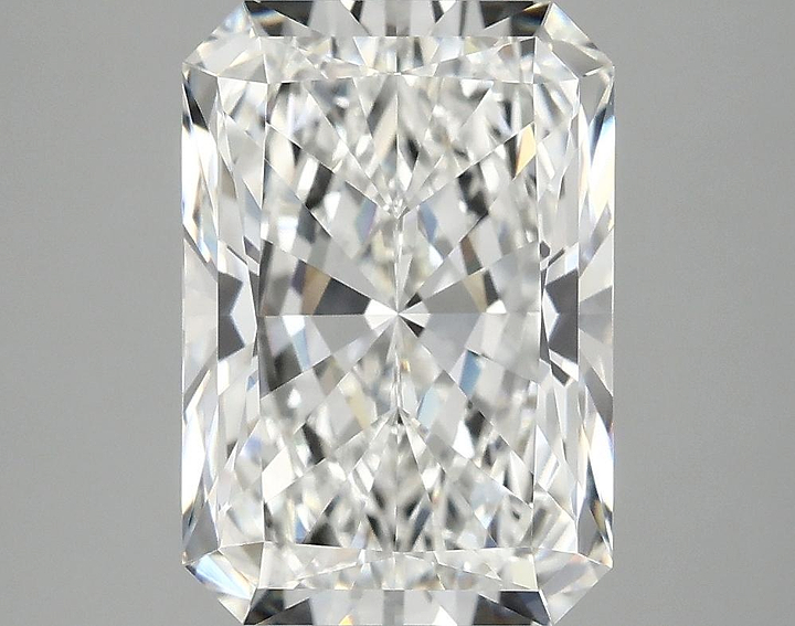 4.18 Carat Radiant Shaped Ideal Cut VVS2 IGI Certified Lab Grown Diamond