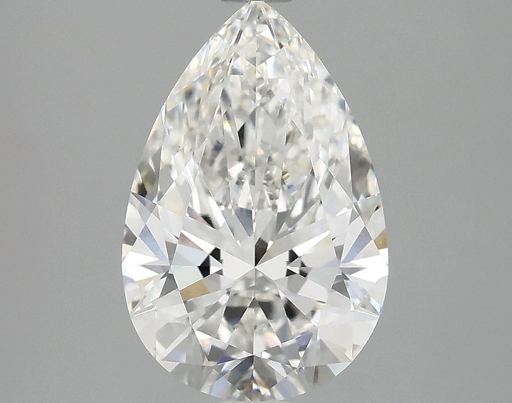 2.55 Carat Pear Shaped Excellent Cut VS1 IGI Certified Lab Grown Diamond