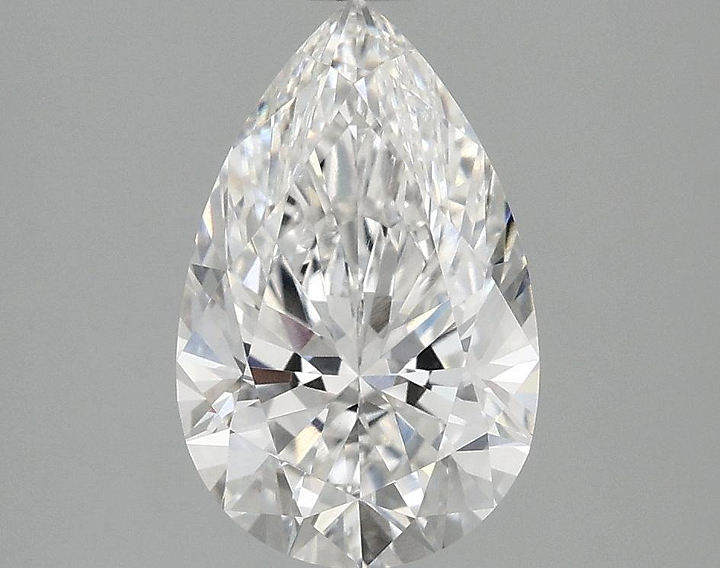 2.07 Carat Pear Shaped Ideal Cut VVS2 IGI Certified Lab Grown Diamond