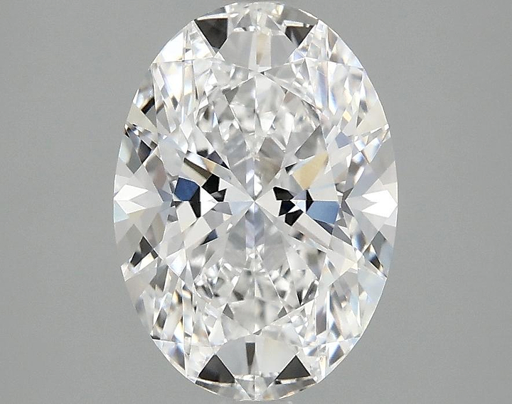 2.1 Carat Oval Shaped Ideal Cut VVS2 IGI Certified Lab Grown Diamond