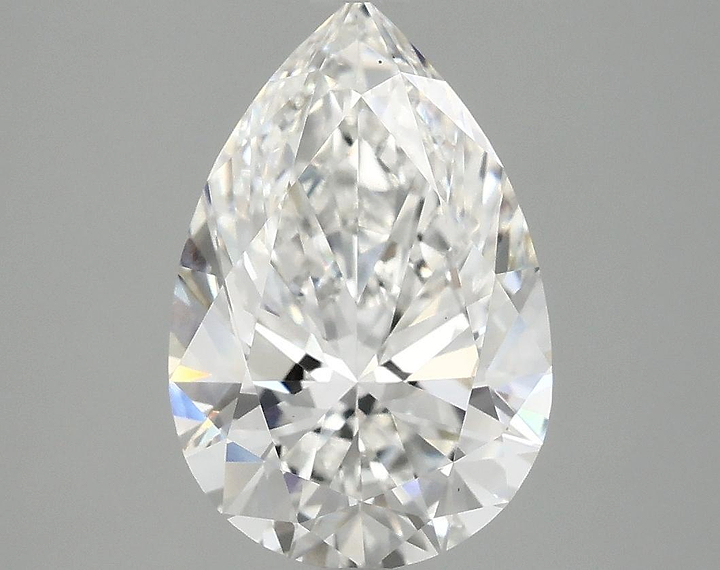 3.06 Carat Pear Shaped Excellent Cut VS1 IGI Certified Lab Grown Diamond