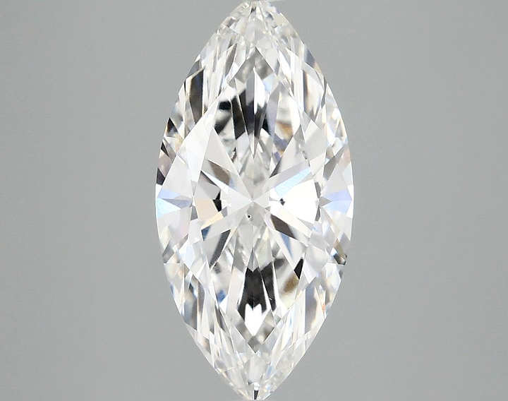 2.44 Carat Marquise Shaped Excellent Cut VS2 IGI Certified Lab Grown Diamond