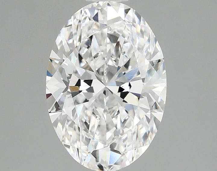 1.65 Carat Oval Shaped Ideal Cut VVS2 IGI Certified Lab Grown Diamond