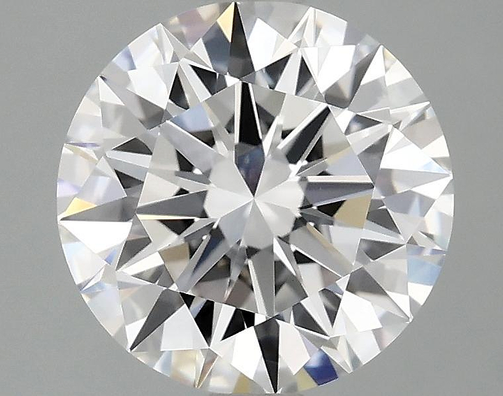 2.58 Carat Round Shaped Ideal Cut VVS2 IGI Certified Lab Grown Diamond