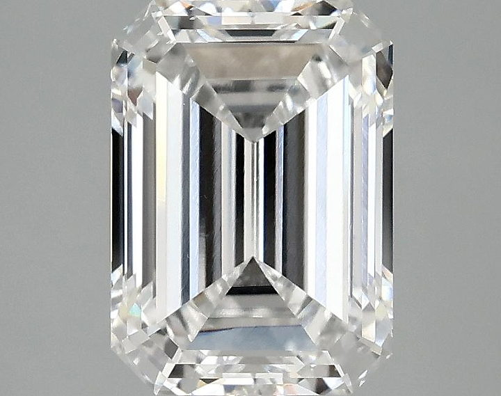 2.98 Carat Emerald Shaped Ideal Cut VS2 IGI Certified Lab Grown Diamond
