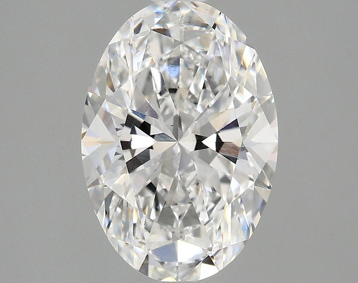 2.1 Carat Oval Shaped Ideal Cut VS1 IGI Certified Lab Grown Diamond