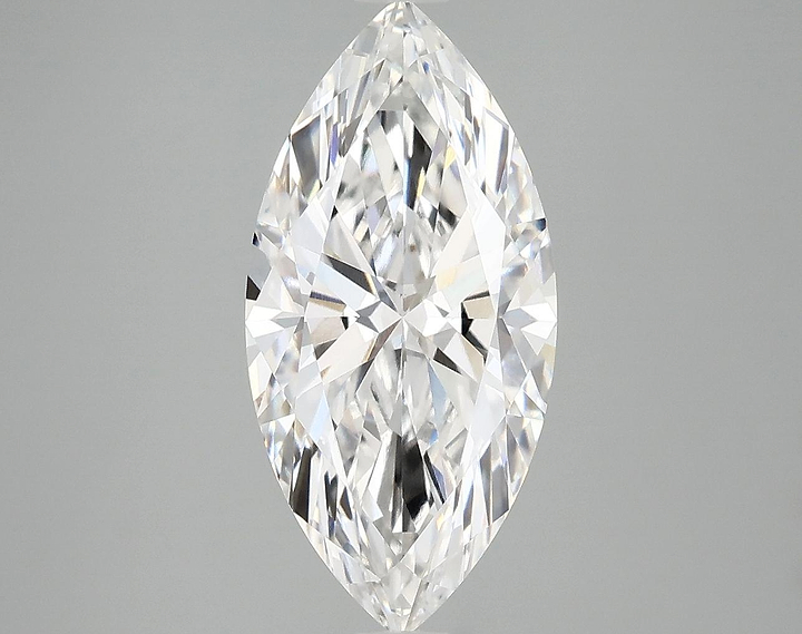 2.98 Carat Marquise Shaped Excellent Cut VS1 IGI Certified Lab Grown Diamond