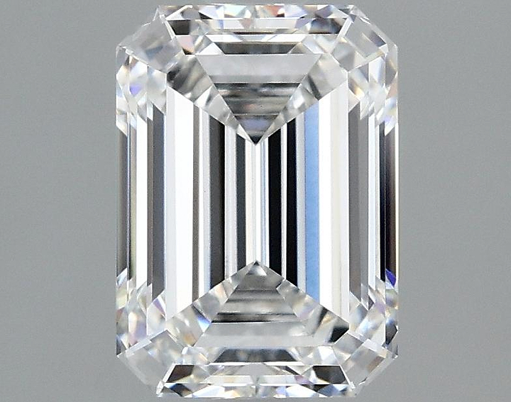 1.97 Carat Emerald Shaped Ideal Cut VVS2 IGI Certified Lab Grown Diamond