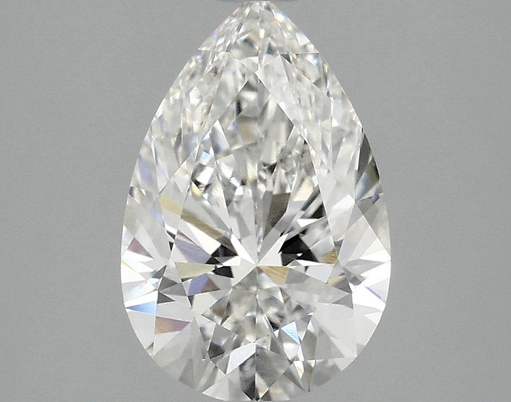 2.05 Carat Pear Shaped Excellent Cut VVS2 IGI Certified Lab Grown Diamond