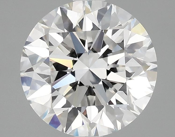 2.55 Carat Round Shaped Excellent Cut VVS2 IGI Certified Lab Grown Diamond