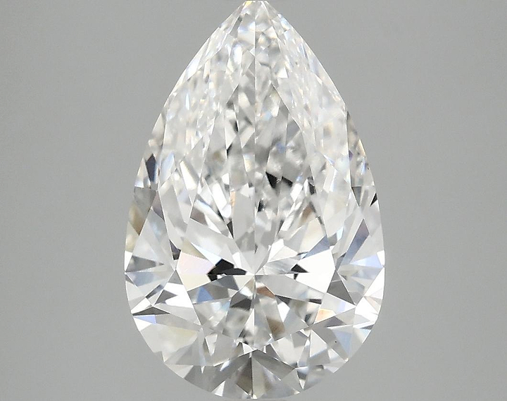 3.02 Carat Pear Shaped Ideal Cut VS1 IGI Certified Lab Grown Diamond