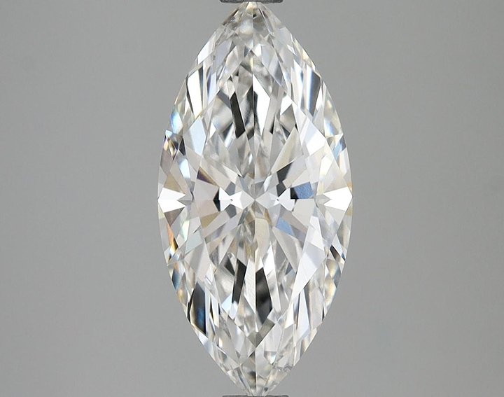 2.02 Carat Marquise Shaped Excellent Cut VVS1 IGI Certified Lab Grown Diamond