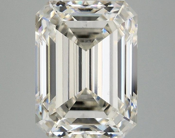 4.09 Carat Emerald Shaped Excellent Cut VS1 IGI Certified Lab Grown Diamond