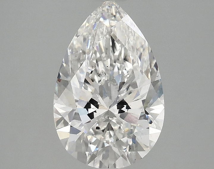 2.53 Carat Pear Shaped Excellent Cut SI1 IGI Certified Lab Grown Diamond