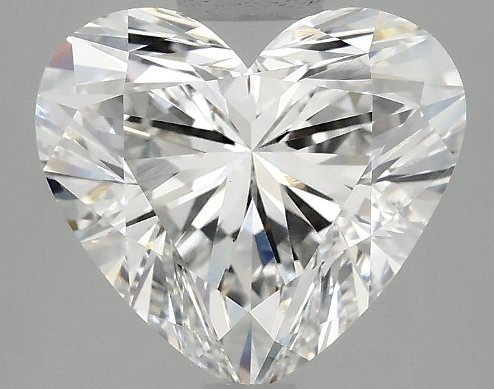 3.07 Carat Heart Shaped Ideal Cut VS1 IGI Certified Lab Grown Diamond