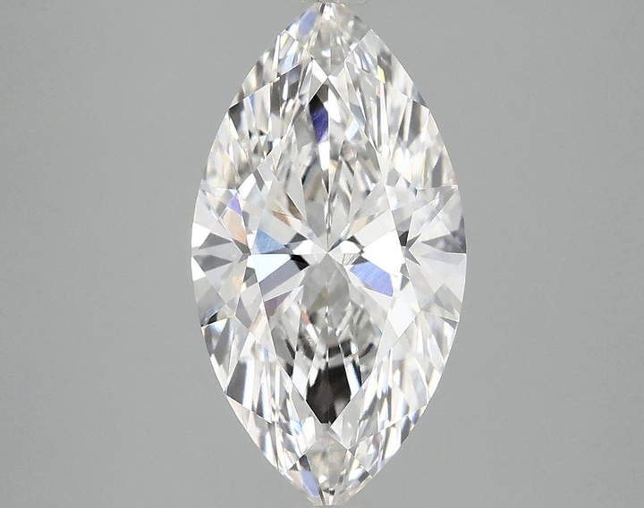 3.02 Carat Marquise Shaped Excellent Cut VVS2 IGI Certified Lab Grown Diamond