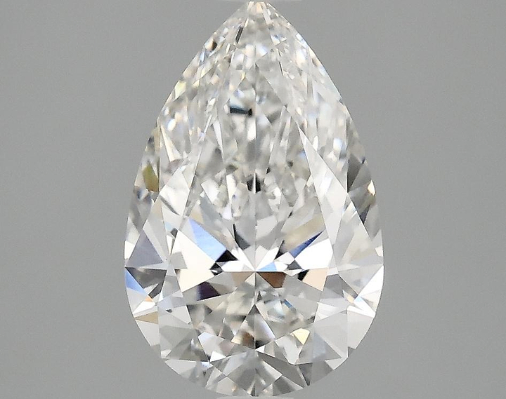 1.98 Carat Pear Shaped Ideal Cut VVS2 IGI Certified Lab Grown Diamond