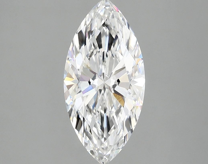 1.51 Carat Marquise Shaped Excellent Cut VVS2 IGI Certified Lab Grown Diamond