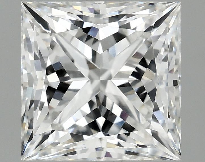1.84 Carat Princess Shaped Ideal Cut VS1 IGI Certified Lab Grown Diamond