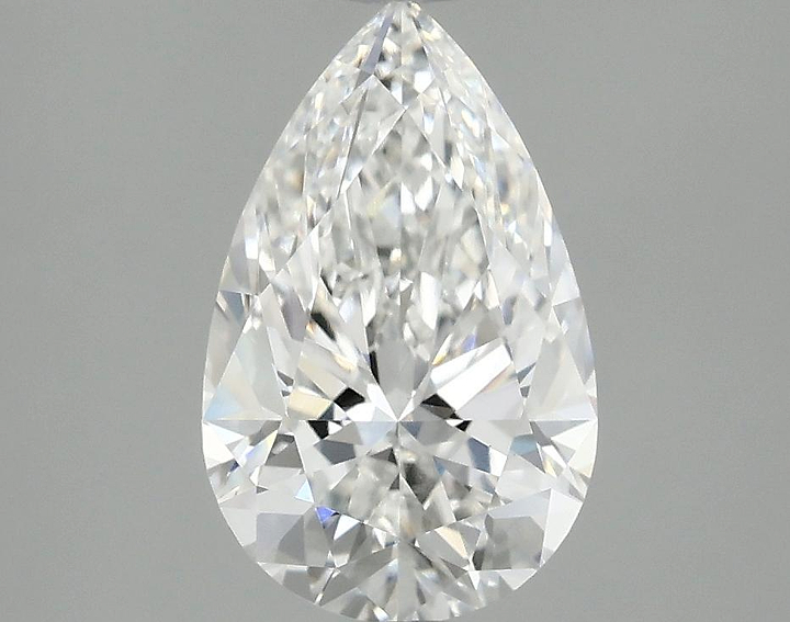 2.0 Carat Pear Shaped Ideal Cut VVS2 IGI Certified Lab Grown Diamond