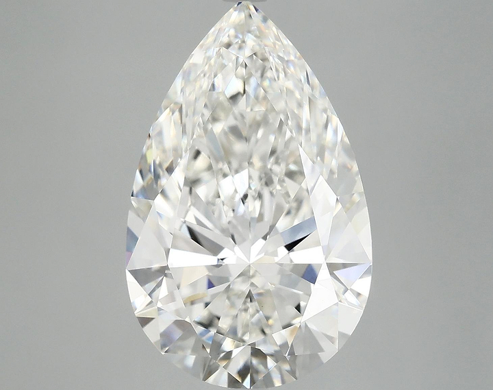 7.07 Carat Pear Shaped Ideal Cut VS1 IGI Certified Lab Grown Diamond