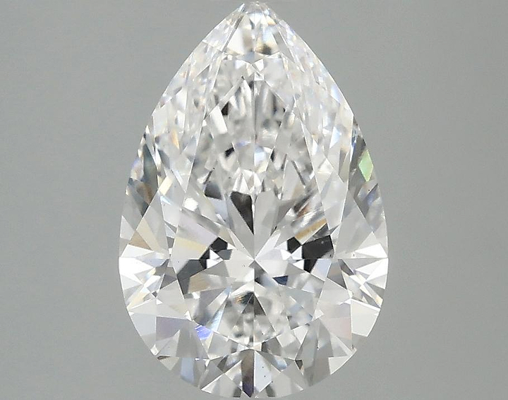 2.09 Carat Pear Shaped Excellent Cut VS1 IGI Certified Lab Grown Diamond