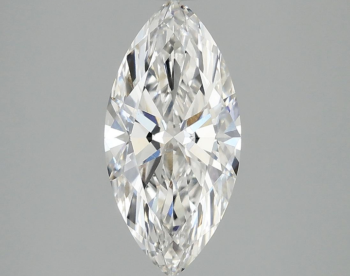 1.81 Carat Marquise Shaped Excellent Cut VVS2 IGI Certified Lab Grown Diamond