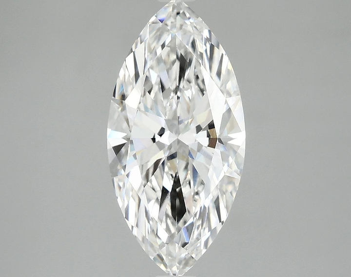 2.5 Carat Marquise Shaped Ideal Cut VVS2 IGI Certified Lab Grown Diamond