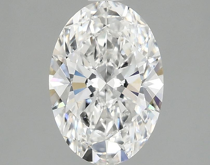 1.64 Carat Oval Shaped Ideal Cut VVS2 IGI Certified Lab Grown Diamond
