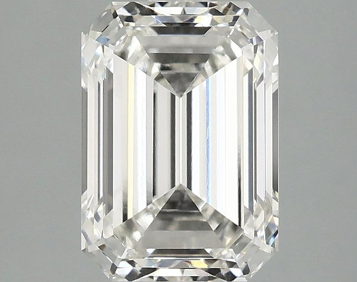 2.42 Carat Emerald Shaped Ideal Cut VS1 IGI Certified Lab Grown Diamond