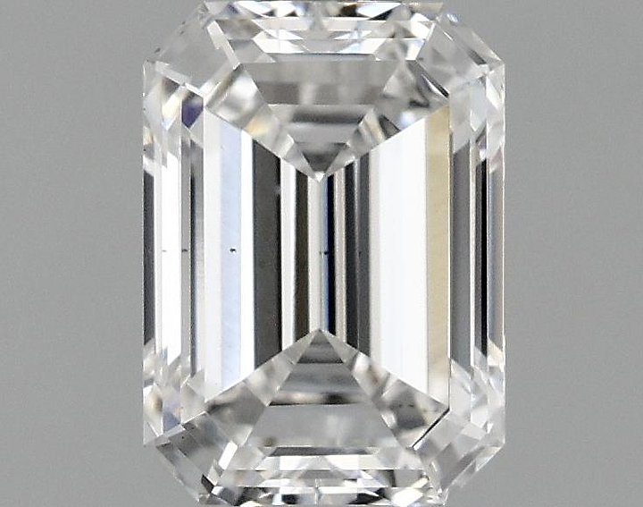 0.98 Carat Emerald Shaped Excellent Cut VS2 IGI Certified Lab Grown Diamond