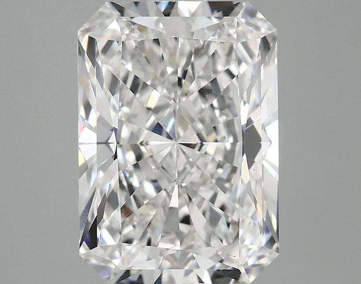 3.08 Carat Radiant Shaped Ideal Cut VS1 IGI Certified Lab Grown Diamond