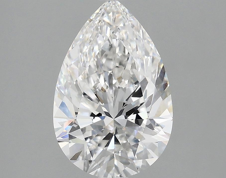 2.04 Carat Pear Shaped Excellent Cut VVS1 IGI Certified Lab Grown Diamond