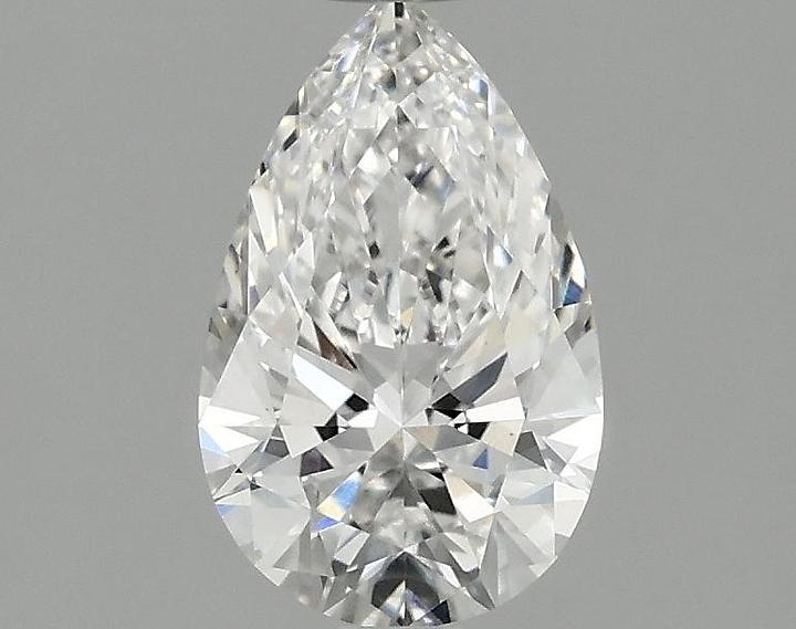 1.02 Carat Pear Shaped Ideal Cut VVS2 IGI Certified Lab Grown Diamond