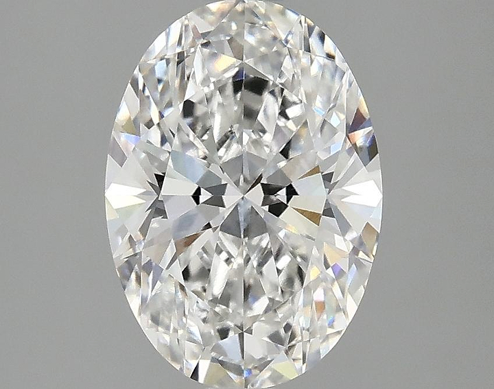 2.01 Carat Oval Shaped Ideal Cut VVS2 IGI Certified Lab Grown Diamond