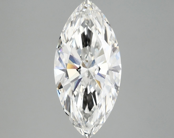 3.07 Carat Marquise Shaped Excellent Cut VVS2 IGI Certified Lab Grown Diamond